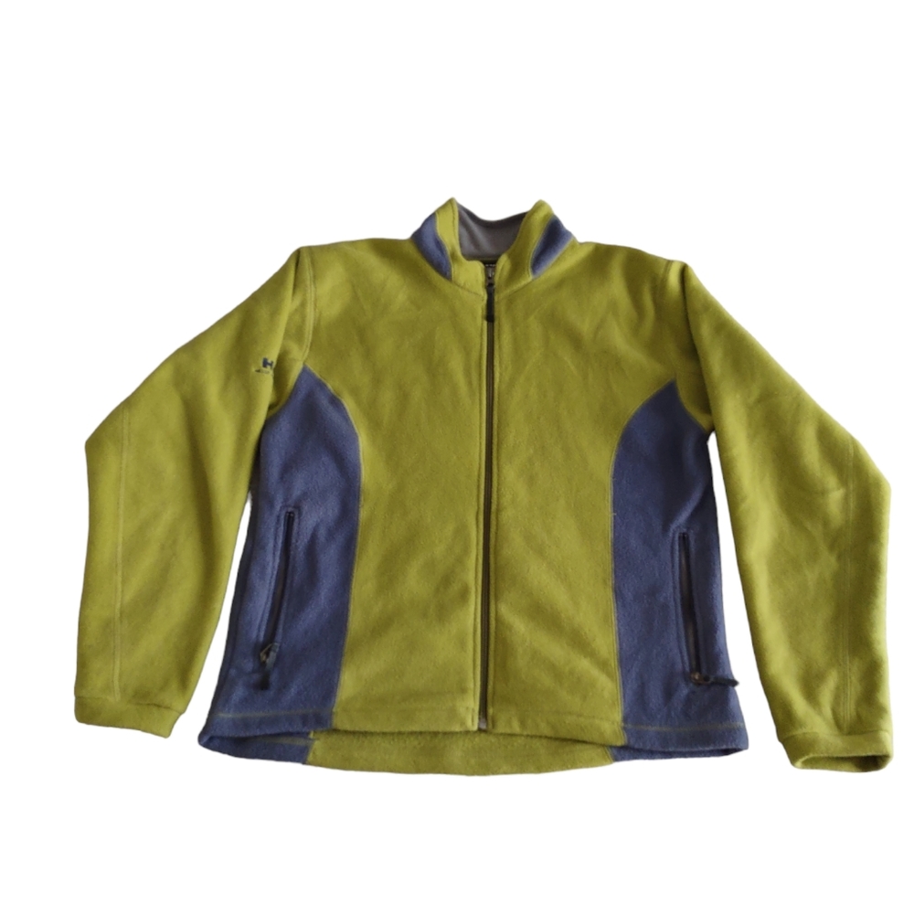 Helly Hansen Size Large Green Full Zip Fleece